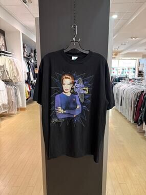 1998 Star Trek Voyager 90s Vintage Seven of Nine TV Movie Promo Tee Shirt